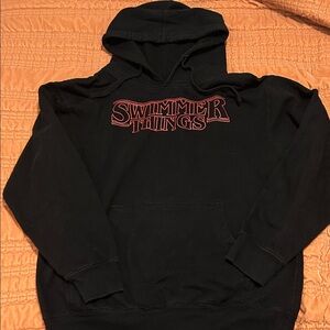 swimming hoodie size M
Swimmer things 
Stranger things 
Good condition